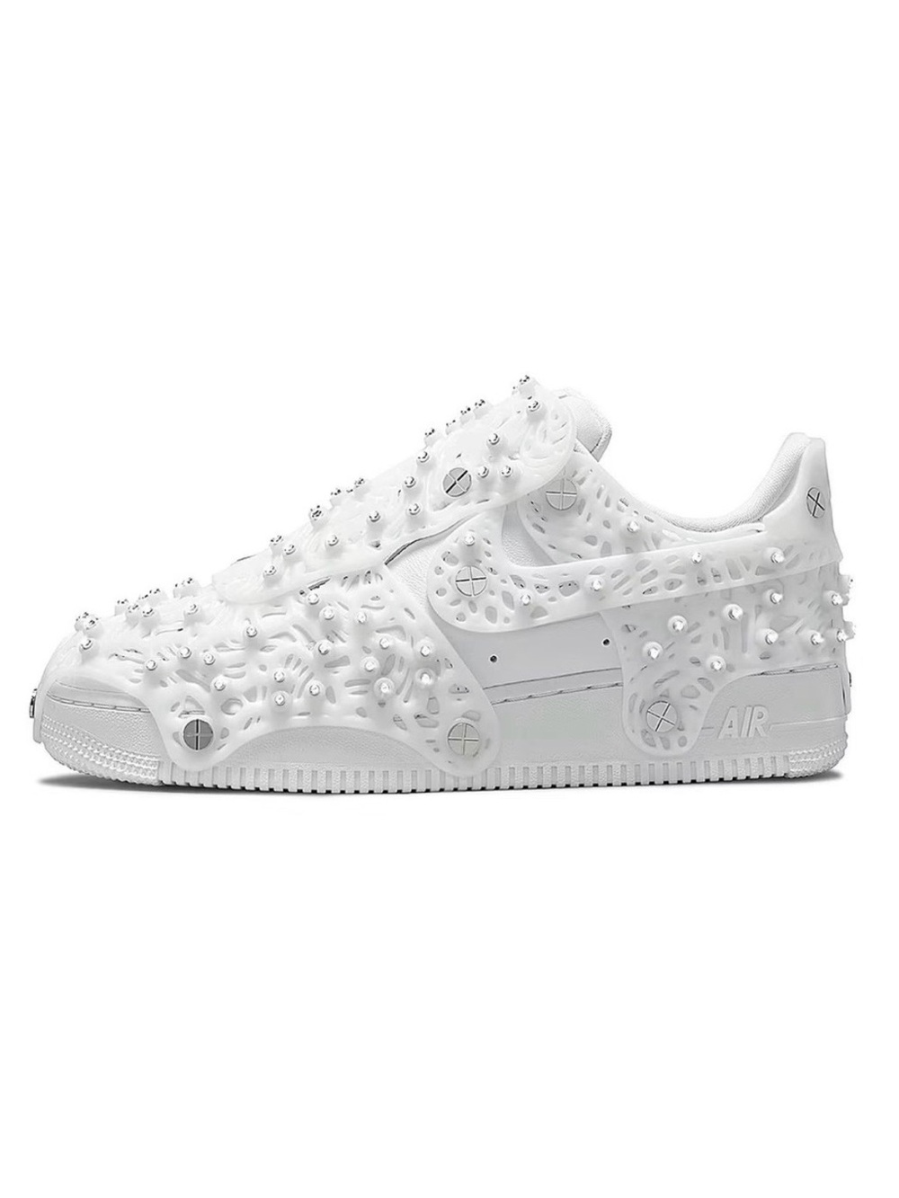 Nike x Swarovski Air Force 1 Crystal Sneakers - Picture 5 of 11